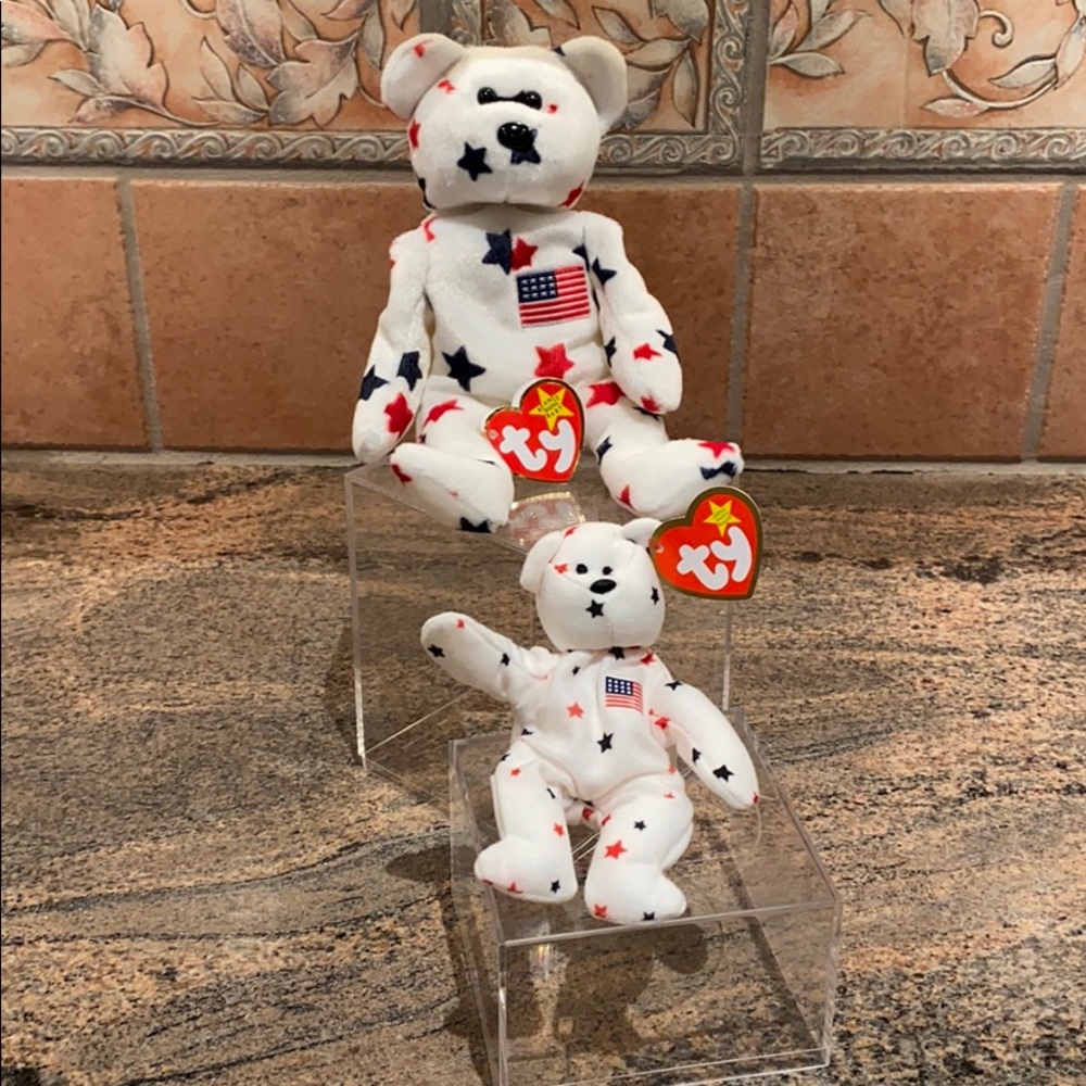 Retired TY Beanie Baby "Glory" The Bear